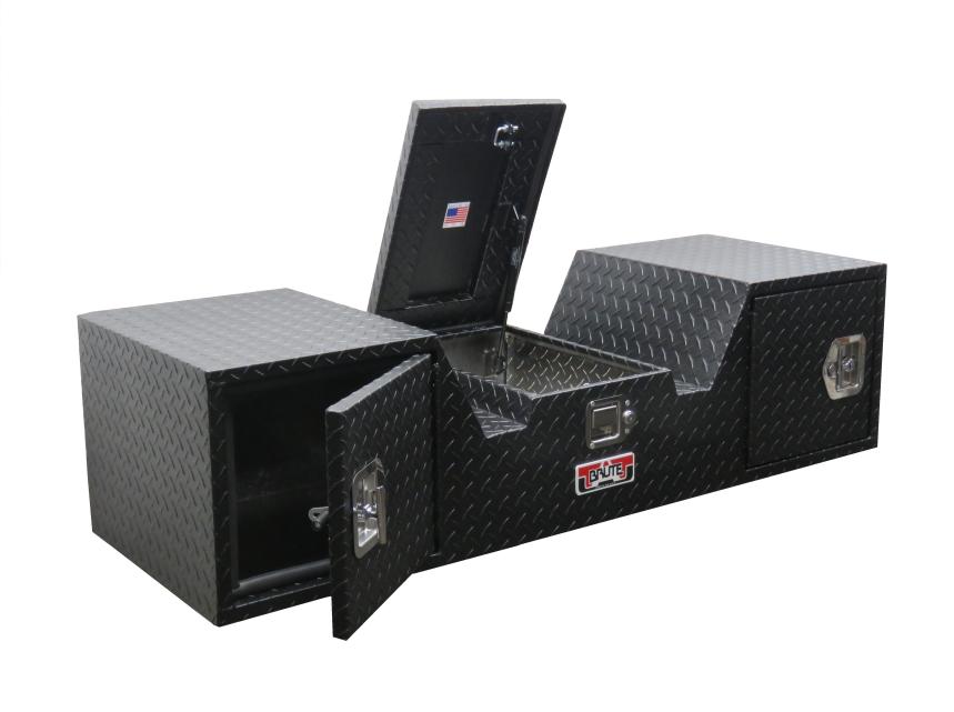 BRUTE 57" "W" Shape Fifth Wheel Tailgate Box, TB203-57RD-BT