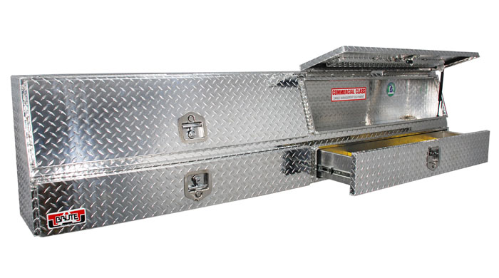 BRUTE, 96" Contractor TopSider w/ Drawers & Doors Commercial Class, TBS200-96D-BD
