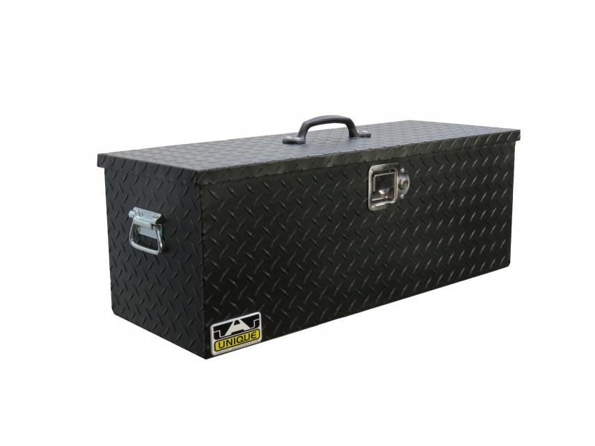 BRUTE, Portable Hand Tote Aluminum Diamond Plate 32"L x 12" H x 12", TOTE-32